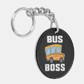 Busfahrer von Funny Bus Schlüsselanhänger (Vorderseite links)