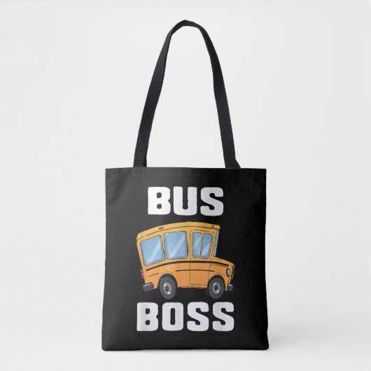 Busfahrer von Funny Bus Tasche (Vorderseite)
