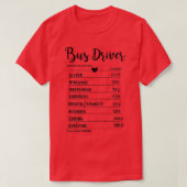 Busfahrerbedienung T-Shirt (Design vorne)