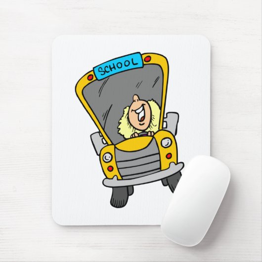 Busfahrerinnen von der Schule - Geschenkidee Mousepad (Mit Mouse)