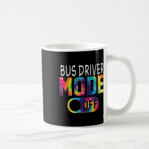 Busfahrermodus am letzten Tag der Krawatte D Kaffeetasse
