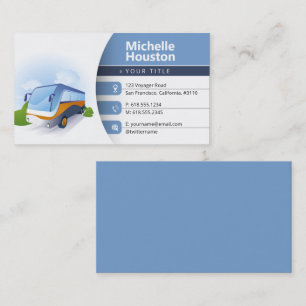 Busfahrt   Agent für Reisen Visitenkarte