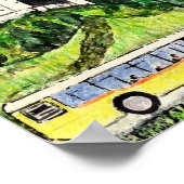 Busfahrt Poster (Ecke)