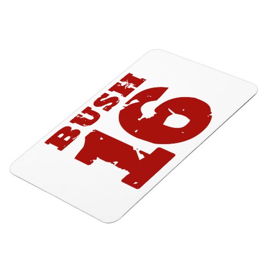 BUSH 2016 UNIFORM DISTRESSED -.png Magnet (Linke Seite)