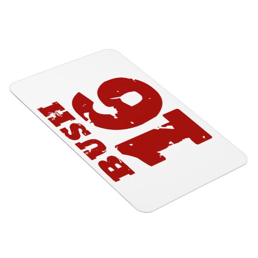 BUSH 2016 UNIFORM DISTRESSED -.png Magnet (Rechte Seite)