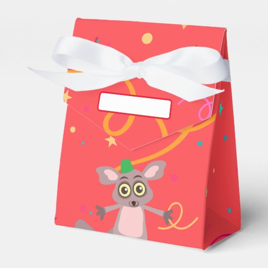 Bush Baby Gastgeschenk Box Geschenkschachtel (Vorderseite)