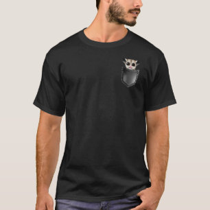 Bush Baby in Pocket Friends Animal Galagos Pocket T-Shirt