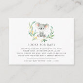 Bush Baby Koala Baby Showbook Request Cards Begleitkarte (Vorderseite)