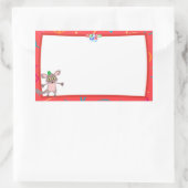 Bush Baby Name Tag Aufkleber (Tasche)