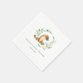Bush Baby Platypus Baby Shower Napkins Serviette (Ecke)