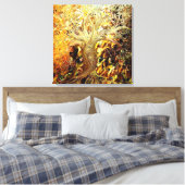 Bush brennen leinwanddruck (Insitu (Schlafzimmer))