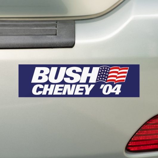 Bush Cheney '04 Bush 2004 Autoaufkleber (Auf Auto)