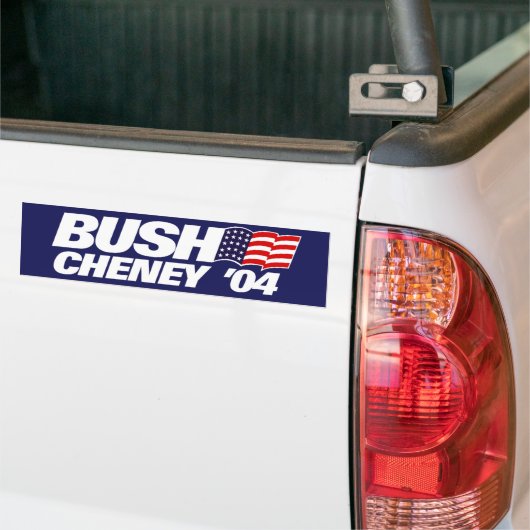 Bush Cheney '04 Bush 2004 Autoaufkleber (Auf Lkw)