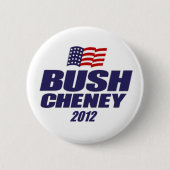 Bush Cheney 2012 Button (Vorderseite)