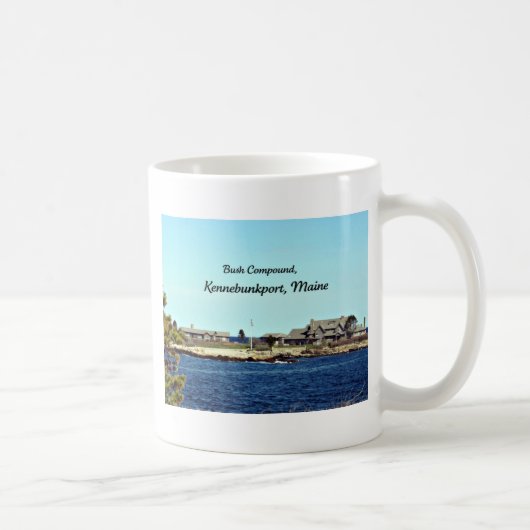 Bush Compound, Kennebunkport, Maine Kaffeetasse (Rechts)