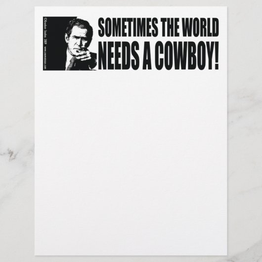 Bush Cowboy Flyer (Vorne)