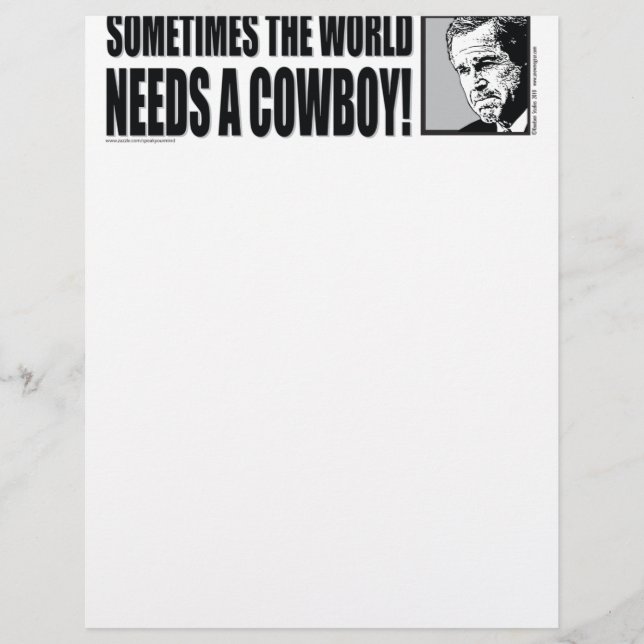 BUSH - COWBOY-White (Vorderseite)
