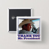 Bush-Danke Button (Vorne & Hinten)