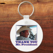 Bush-Danke Schlüsselanhänger (Vorderseite)