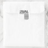 Bush die Schuld geben Runder Aufkleber (Tasche)