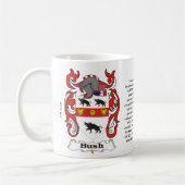 Bush-Familien-Wappen Tasse (Links)