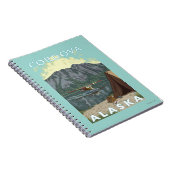 Bush Flugzeug & Fischerei - Cordoba, Alaska Notizblock (Rechte Seite)