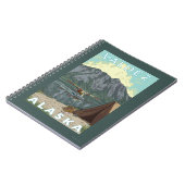 Bush Flugzeug & Fischerei - Valdez, Alaska Notizblock (Linke Seite)