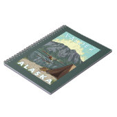 Bush Flugzeug & Fischerei - Valdez, Alaska Notizblock (Linke Seite)