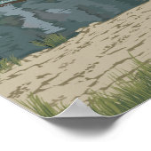 Bush Flugzeug FischereiNew Mexico Poster (Ecke)