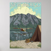Bush Flugzeug FischereiNew Mexico Poster (Vorne)