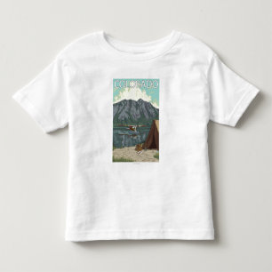 Bush-Flugzeug FishingColorado Kleinkind T-shirt