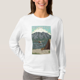 Bush-Flugzeug FishingNew Mexiko T-Shirt