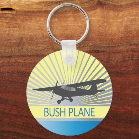 Bush Flugzeug Schlüsselanhänger (Vorderseite)