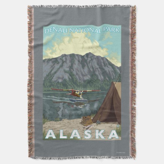 Bush-Flugzeug u. Fischen - Denali Nationalpark, Decke (Vorderseite Vertikal)