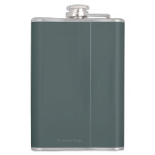 Bush-Flugzeug u. Fischen - Flachmann (Rückseite)