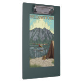 Bush-Flugzeug u. Fischen - Klemmbrett (Rechts)