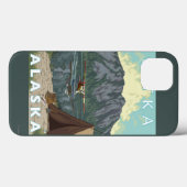 Bush-Flugzeug u. Fischen - Sitka, Alaska Case-Mate iPhone Hülle (Rückseite (Horizontal))