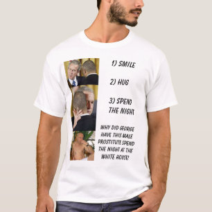 bush_gannonguckert, 1) Smile2) Hug3) SpendThe N… T-Shirt