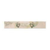 Bush Garden Green - Softpink Roses Envelope Band (Flach)