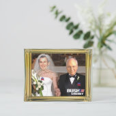 Bush_Gay_Ehe Postkarte (Stehend Vorderseite)