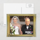 Bush_Gay_Ehe Postkarte (Vorne/Hinten)