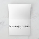 Bush-Grußkarte "Get well bald" - Unglaublich witzi Karte (Innenseite)