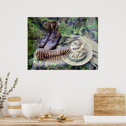 Bush Hat and Jungle Boost Poster (Küche)