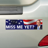 Bush hat mich schon verpasst? autoaufkleber (Auf Auto)