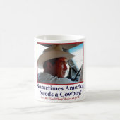 BUSH-HAT. - Weiß-CowboyeNV Kaffeetasse (Mittel)