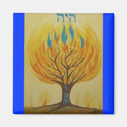 Bush-I Am brennen Magnet (Vorne)