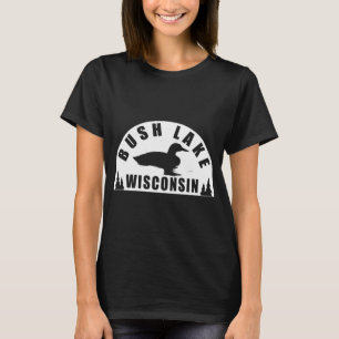 Bush Lake Wisconsin Bush Lake Nord-Wisconsin L T-Shirt