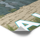 Bush Plane & Fishing - Denali Nat'l'Park Poster (Ecke)