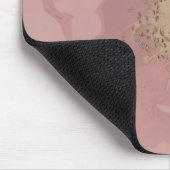 Bush Rose DullPastel Mousepad (Ecke)