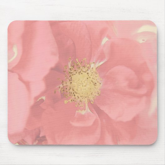 Bush Rose Mono Mousepad (Vorne)
